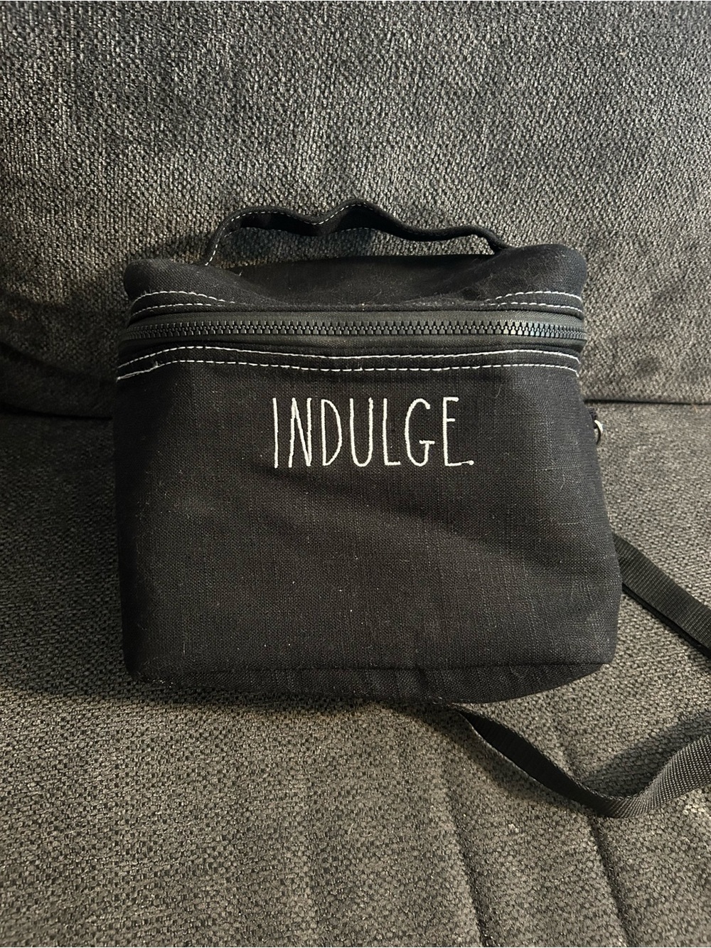 Rae Dunn Black Insulated Travel/Lunch Bag